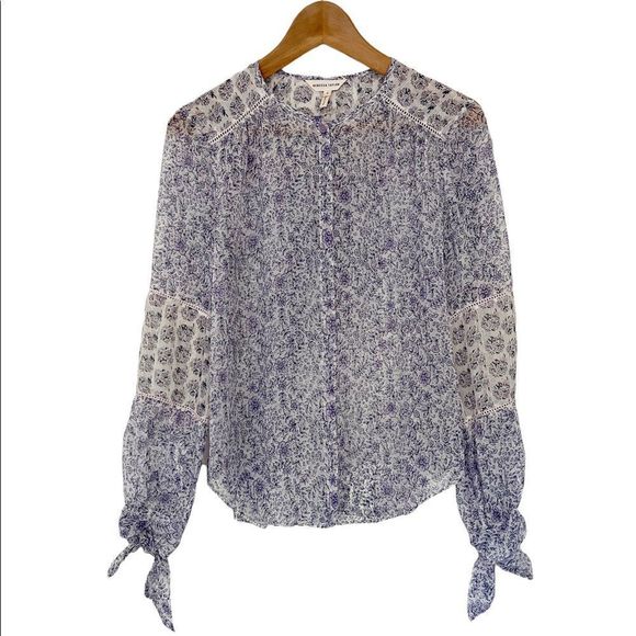 Rebecca Taylor Tops - Rebecca Taylor Floral Blouse
